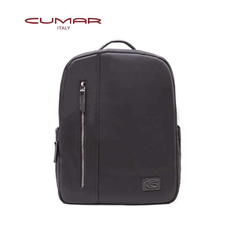 CUMAR GORDEN CASUAL 包款-尼龍+頭層牛皮-黑色(0296-J63-01)✿30B001
